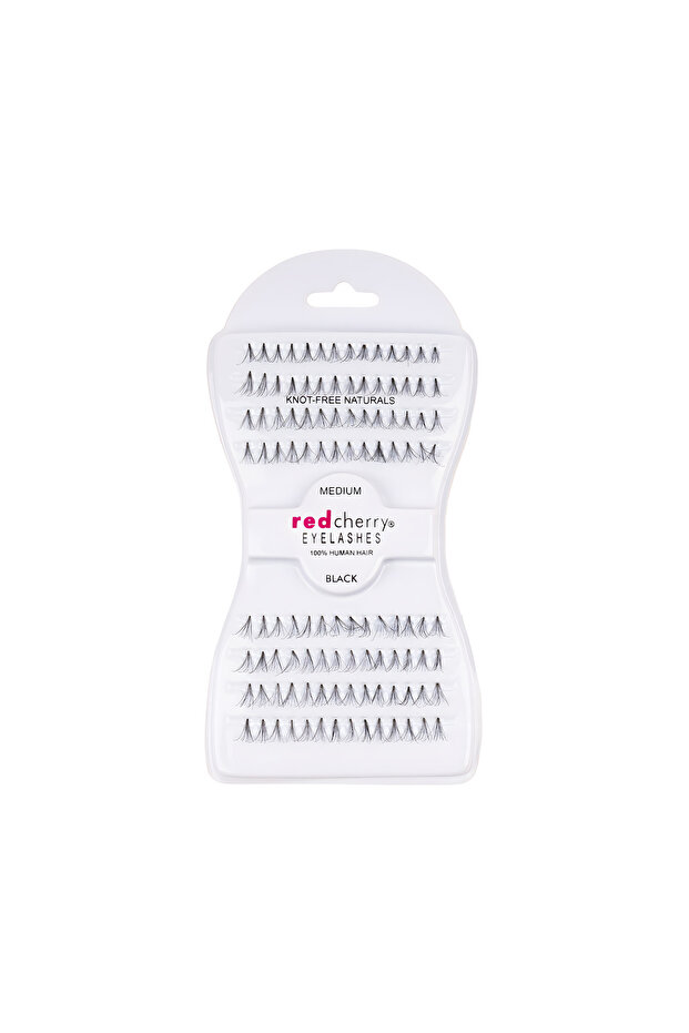 رموش متوسطة سوداء - 1