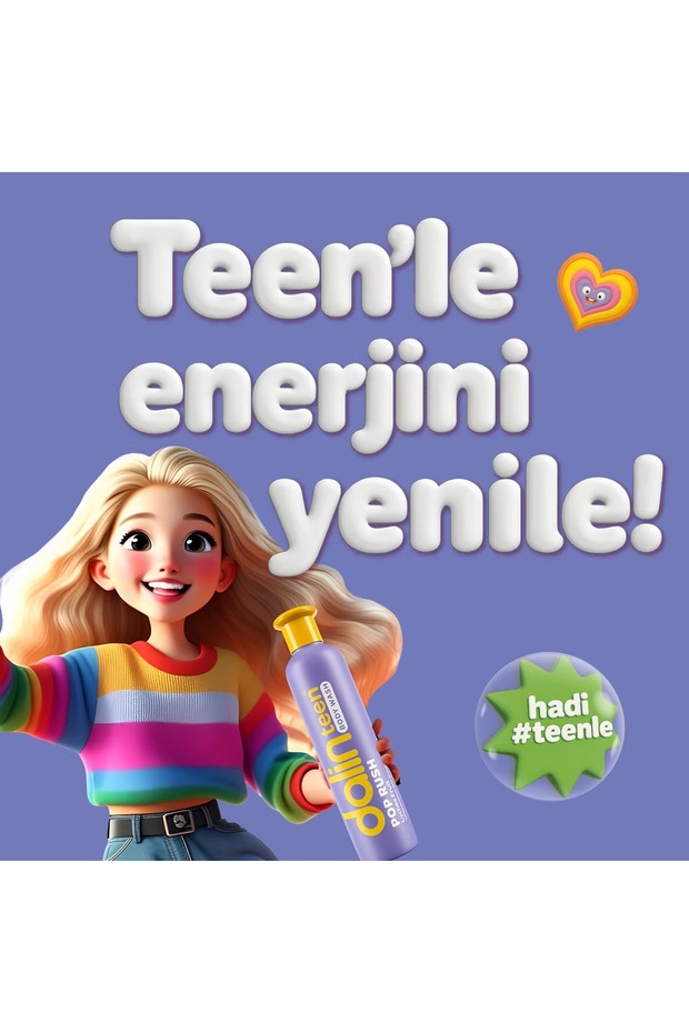 Teen Pop Rush Duş Jeli 190 ml - 5