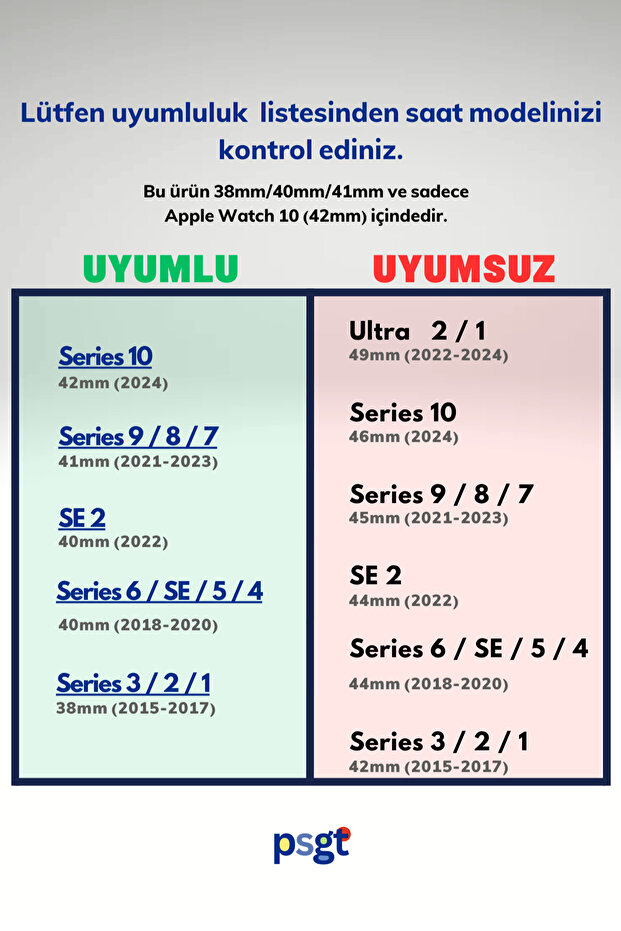 Apple Watch Uyumlu Seri: 1/2/3/4/5/6/7/8/9/se 38-40-41mm Ve Seri10-11 (42MM) Kordon Spor Loop Hasır - 5