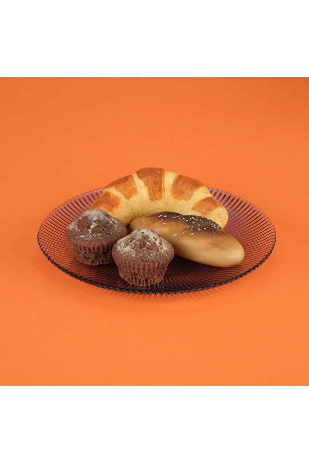 Kitchen 4'lü Tabak - Mavi - 21 cm - 2