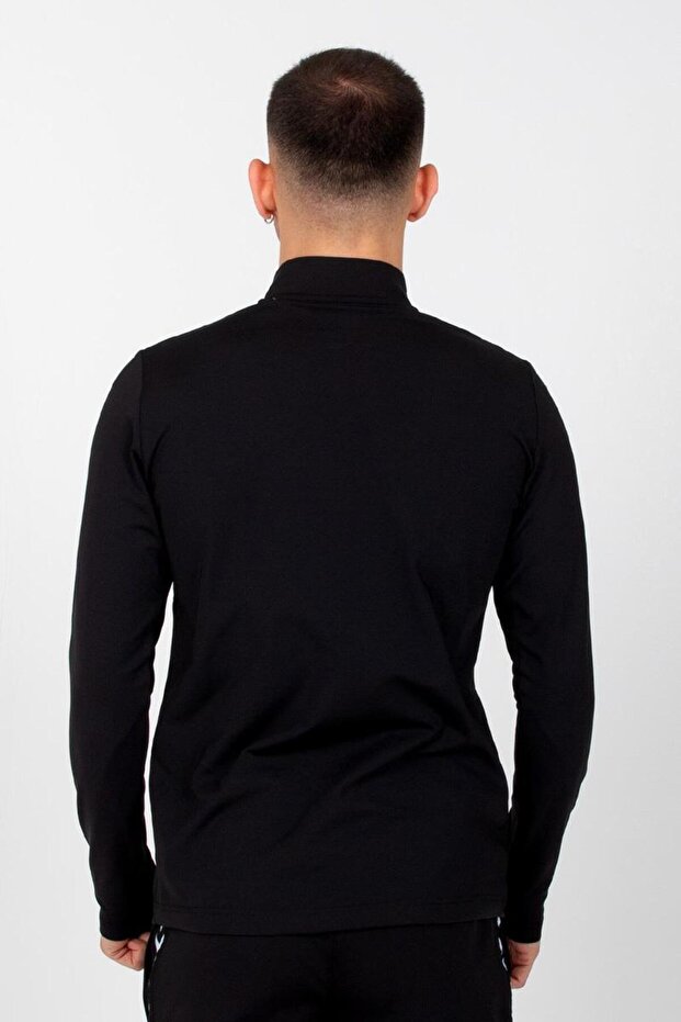 بدلة رياضية للتدريب الأصيل باللون الأسود - 7