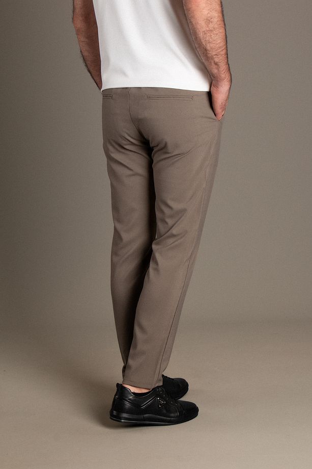 ERKEK HAKİ İPLİ JOGGER PANTOLON - 4