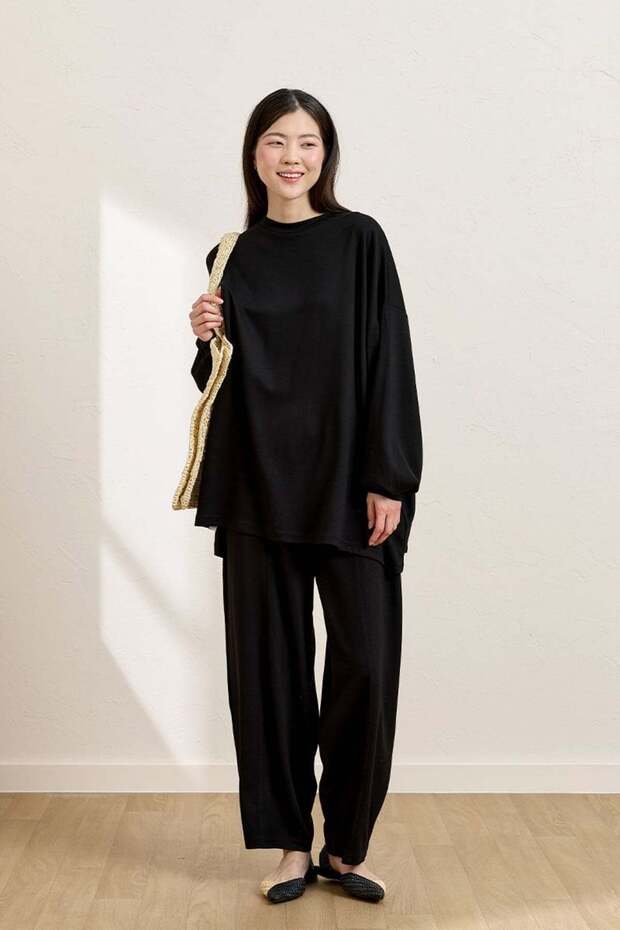 Μαύρο Φαρδύ Σετ - 2