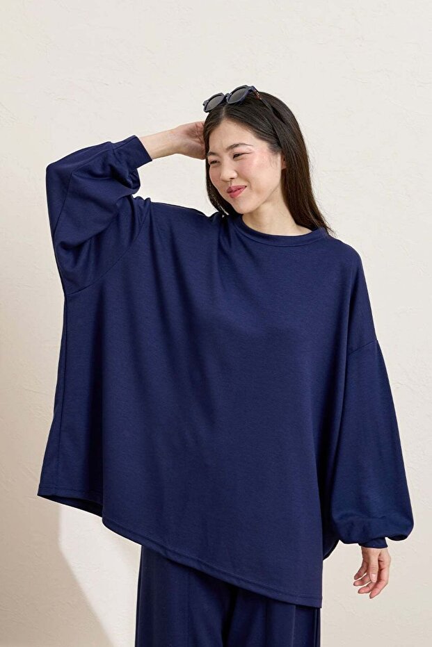 Set Shalwar bleumarin - 5