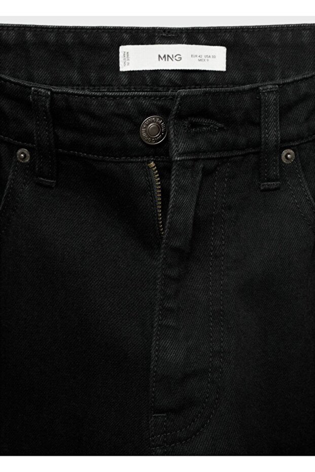 Regular kesim Bob jean pantolon - 7