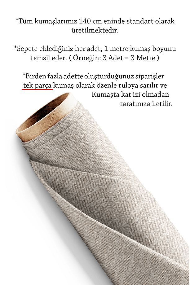 Dokuma Desenli Krep Dijital Baskılı Astarlı Premium Döşemelik Koltuk Kumaşı - 6