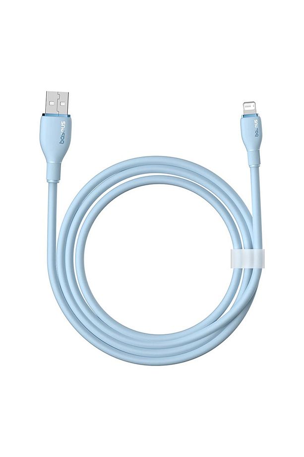 Pudding Hızlı Şarj Özellikli Usb To Lightning 2.4 A. Kablo 1.2m Mavi - 3