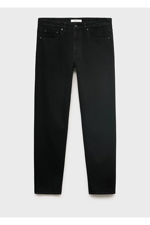 Regular kesim Bob jean pantolon - 3