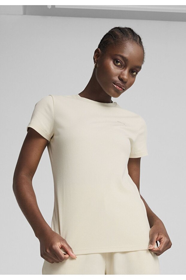 ESS ELEVAD Rib Tee Femei - 5