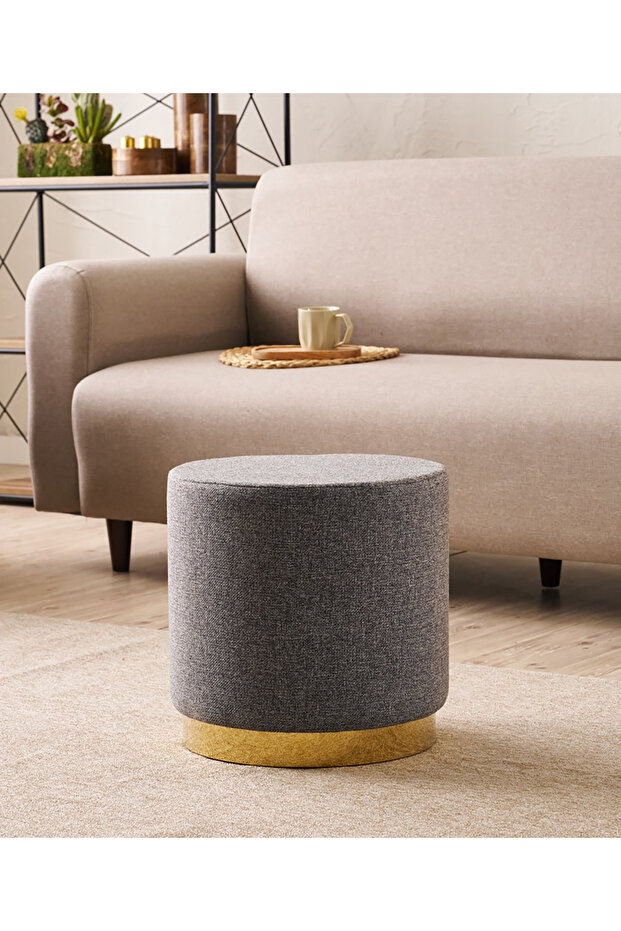 Göcek Puf - Antrasit - 1