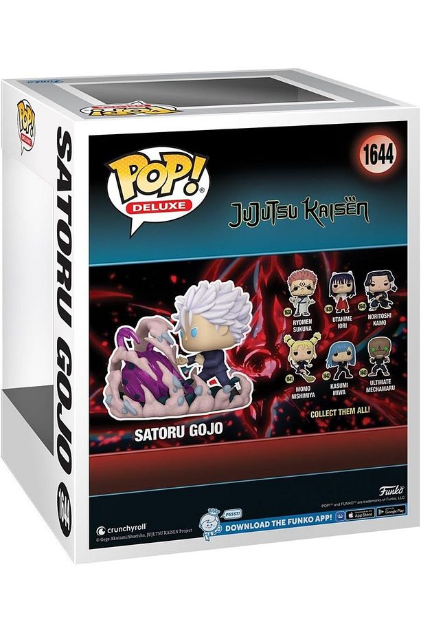 Pop! Deluxe: Jujutsu Kaisen, Satoru Gojo (HT: Mor) Vinil Koleksiyon Figürü - 3