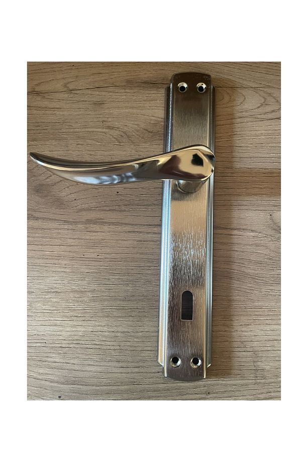 Kapı Kolu Yaprak Nikel Saten Oda - 3