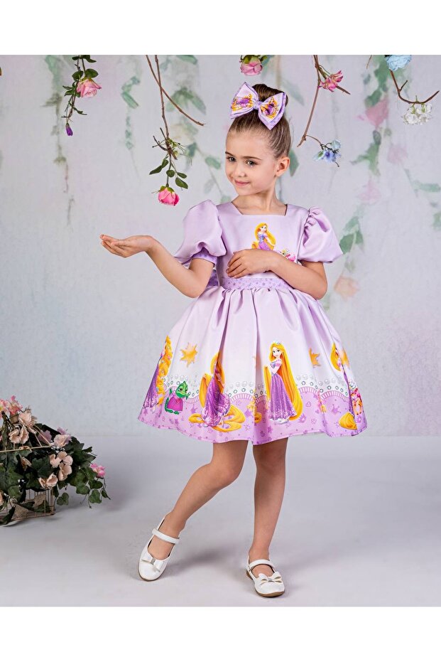 Rapunzel Elbise - 1