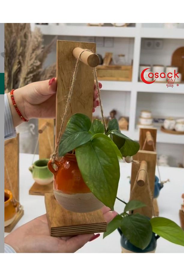 Modern Tasarımlı Dekoratif Saksılık Bitkilerinize Estetik Köşe - 1