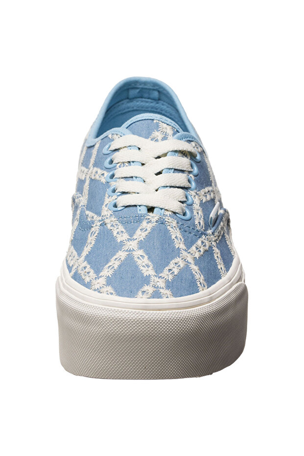 Damen Ua Authentic Stackform Denim Mix Schuhe - 5