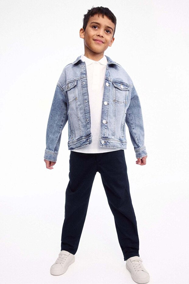 مجموعة من 3 سراويل قطنية مائلة - 1