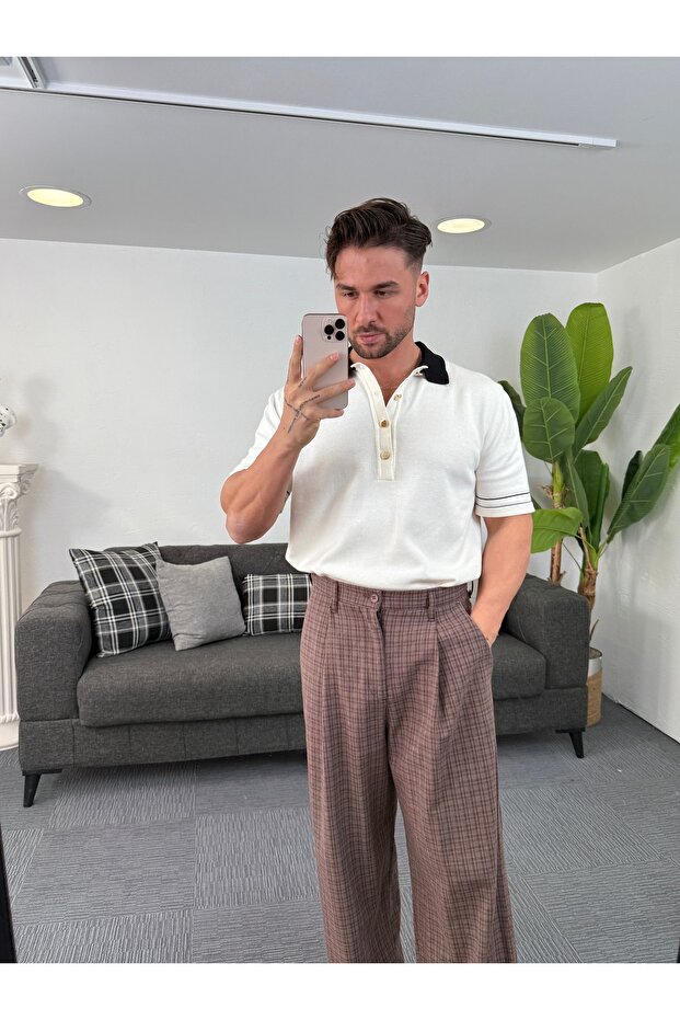 GG Yarımpatlı Triko - 1