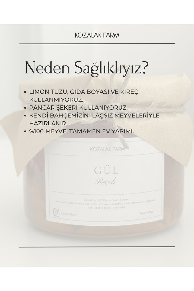 Gül Reçeli (400 gr.) - 2