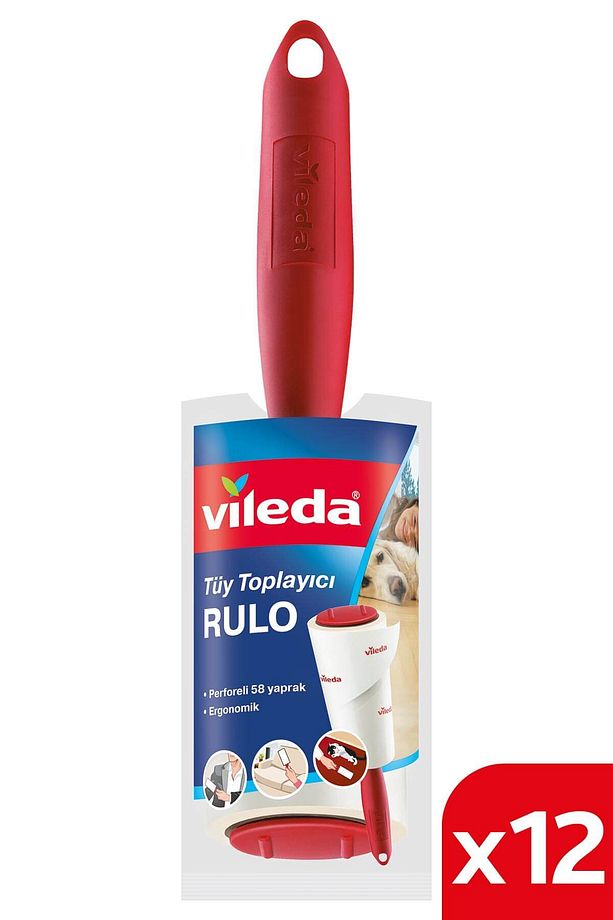 12 Paket Tüy Toplayıcı Rulo , Perforeli , 58 Yaprak - 1