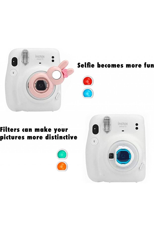 Mini 11 camera accessory set, plastic, multicolored - 2