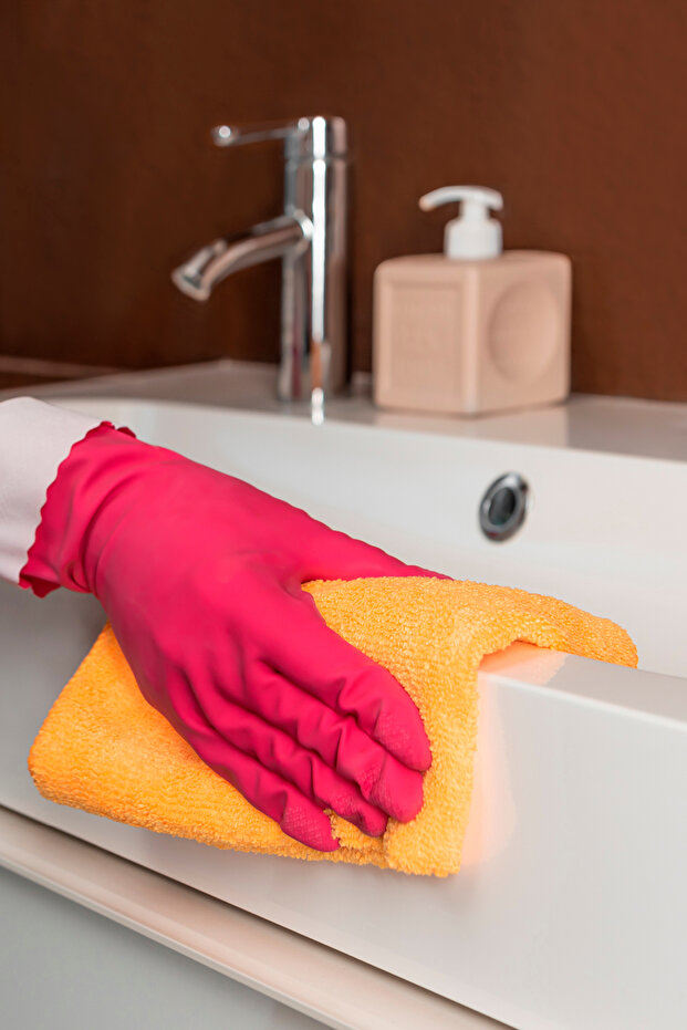 2 عبوة - قفازات أطباق قياسية صغيرة - 2