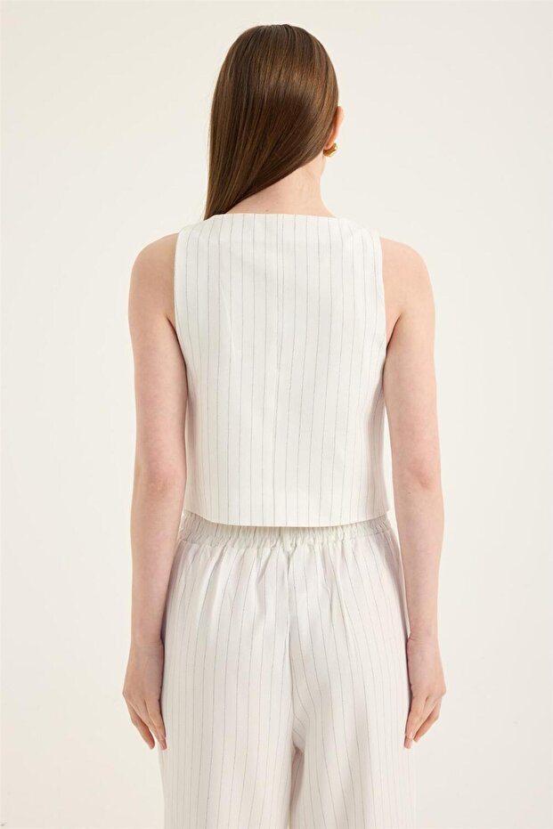 Ριγέ γιλέκο - 5