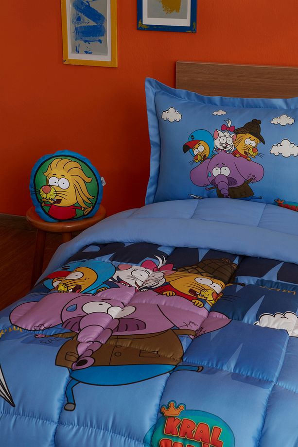 X Kral Şakir Bam Bam Bam Tek Kişilik Comfort Set/uyku Seti - 6