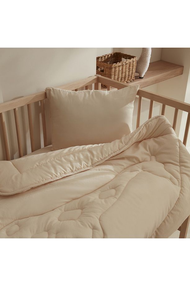 Bebek Giraffe Kapitoneli Comfort Set Sarı - 4