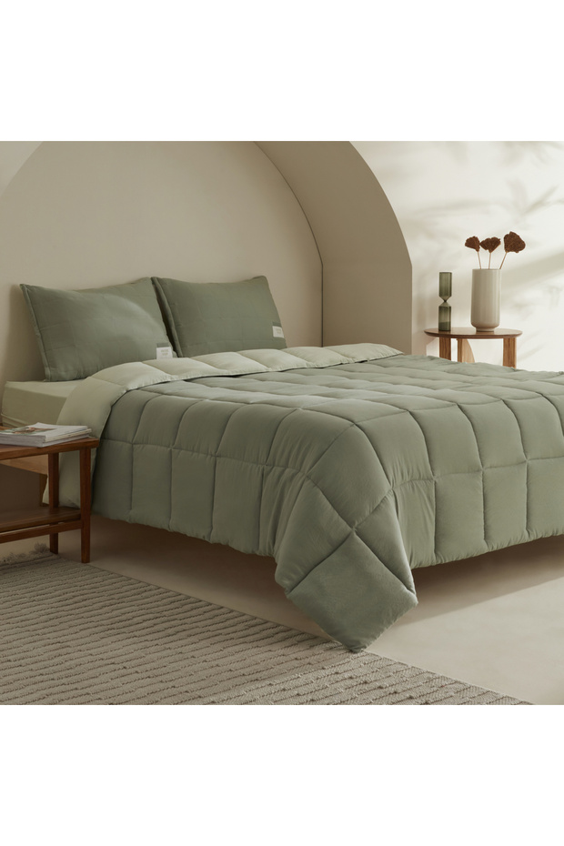 Relax Tek Kişilik Comfort Set/uyku Seti Yeşil - 3