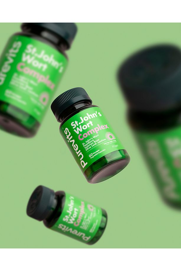 St. John's Wort - Sarı Kantaron & Passiflora - 60 Adet Vegan Kapsül - 3