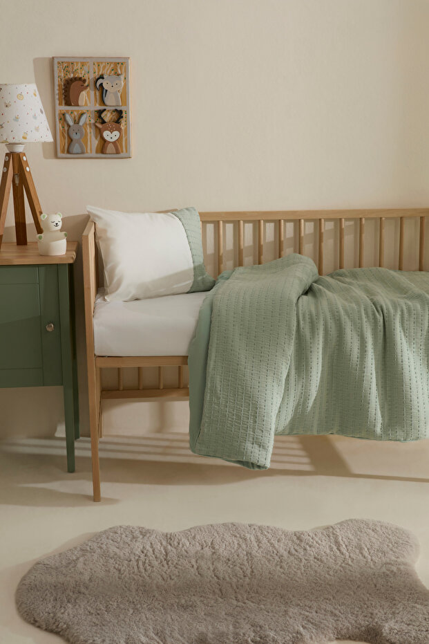 Baby Harper 100% Cotton Comfort/Sleep Set Sage