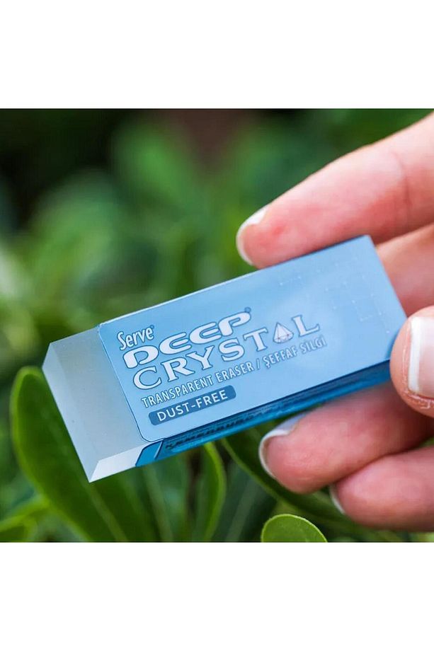 Deep Crystal Şeffaf Silgi No:30 3 Adet - 2