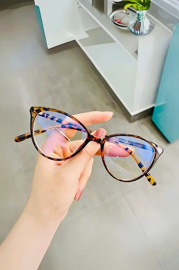 Sirius Cat Eye Mavi Işık Korumalı Gözlük Bilgisayar ve Ekran Koruyucu Desteği - 4