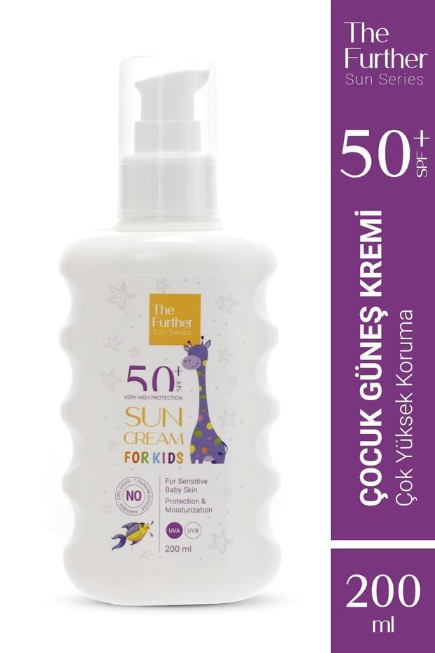 Spf 50 Faktör Çocuk Güneş Koruyucu Losyon 200 ml