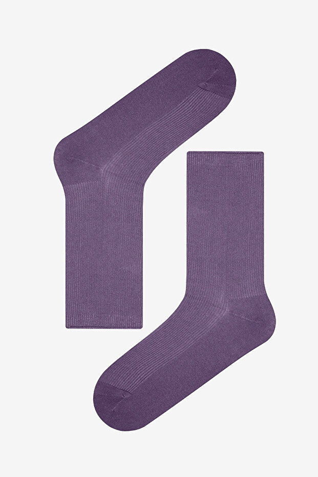 Basic Rib 5 Pack Lilac Purple Socket Κάλτσες - 1