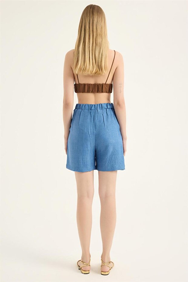 Keten Şort - 5