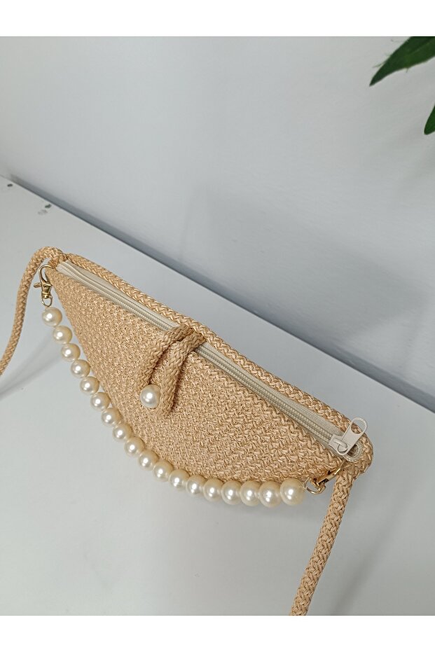 İnci saplı çanta - 3