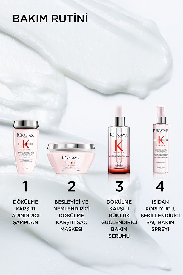 - Genesis Bain Rich Kuru veya kalın telli saçlara yönelik Dökülme Önleyici Şampuan 250ml - 4