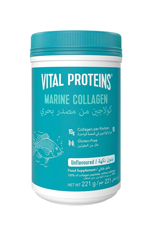 Marine Collagen Wild Caught Unflavored 7.8 Oz 221 G