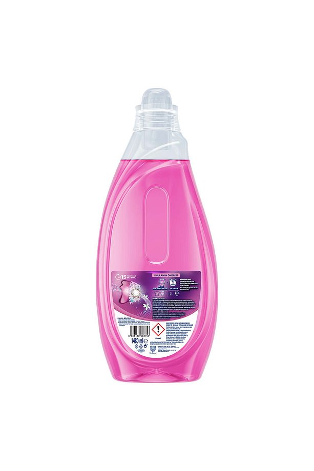 Express Fresh Capcanlı Renkler Renkli Ve Siyahlar Sıvı Çamaşır Deterjanı 1480 ml X3 - 8