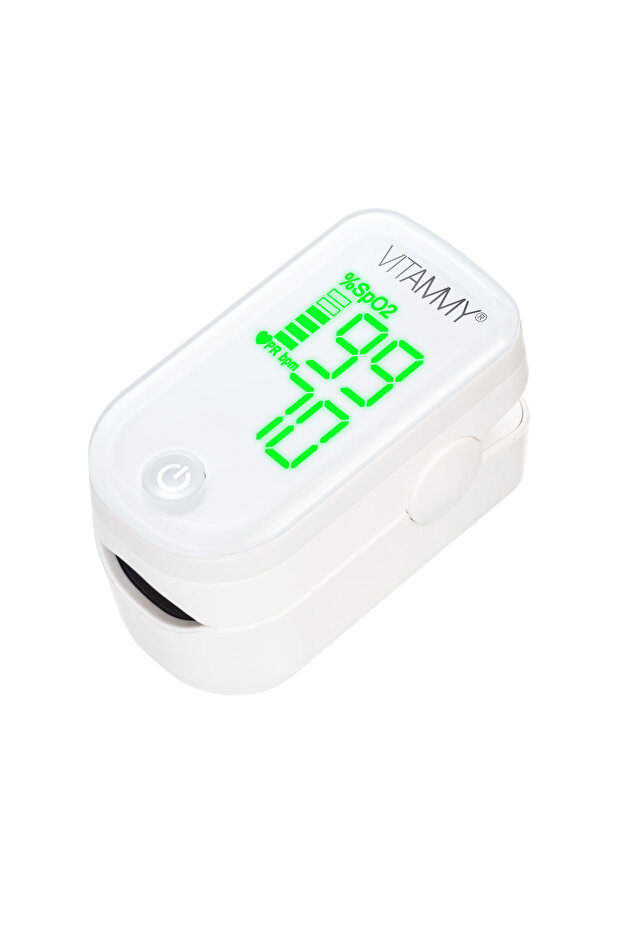 Vitammy O2 pulse oximeter, easy-to-read LED display, measures SpO2 saturation and pulse - 2