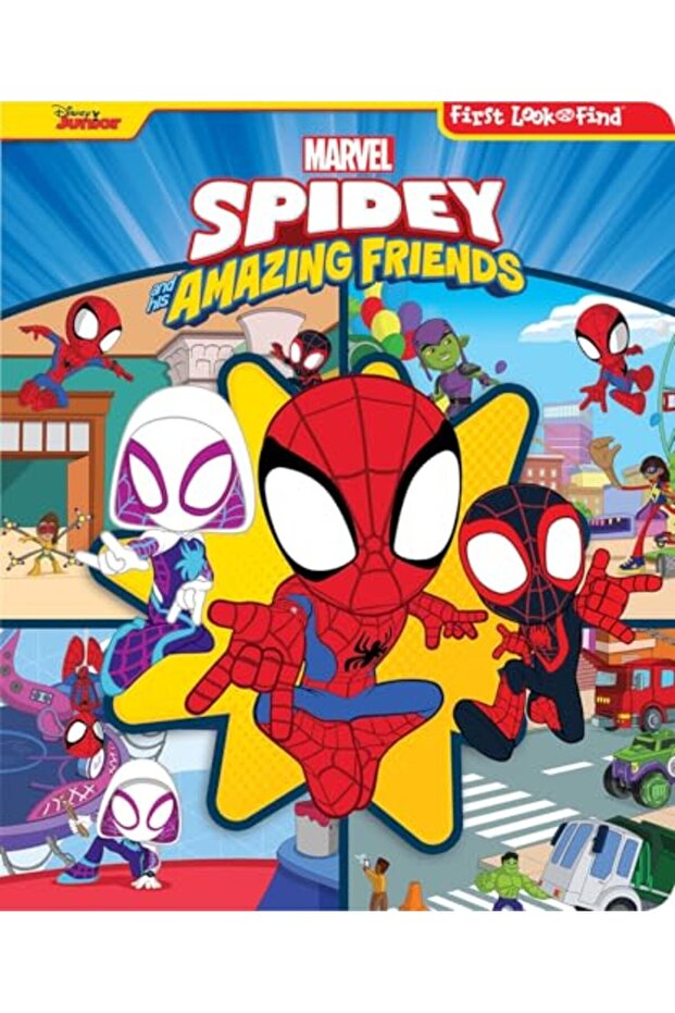 Disney Junior Marvel Spidey And His Amazing Friends First Look And Find