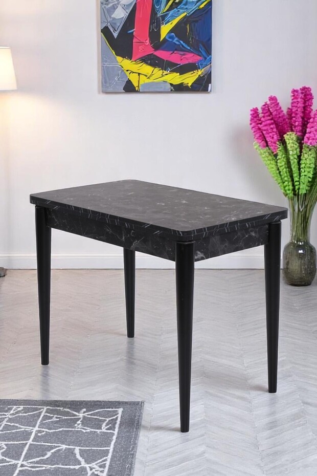 Damla Açılır Mdf Döner Mutfak Masası 60*100cm - 1