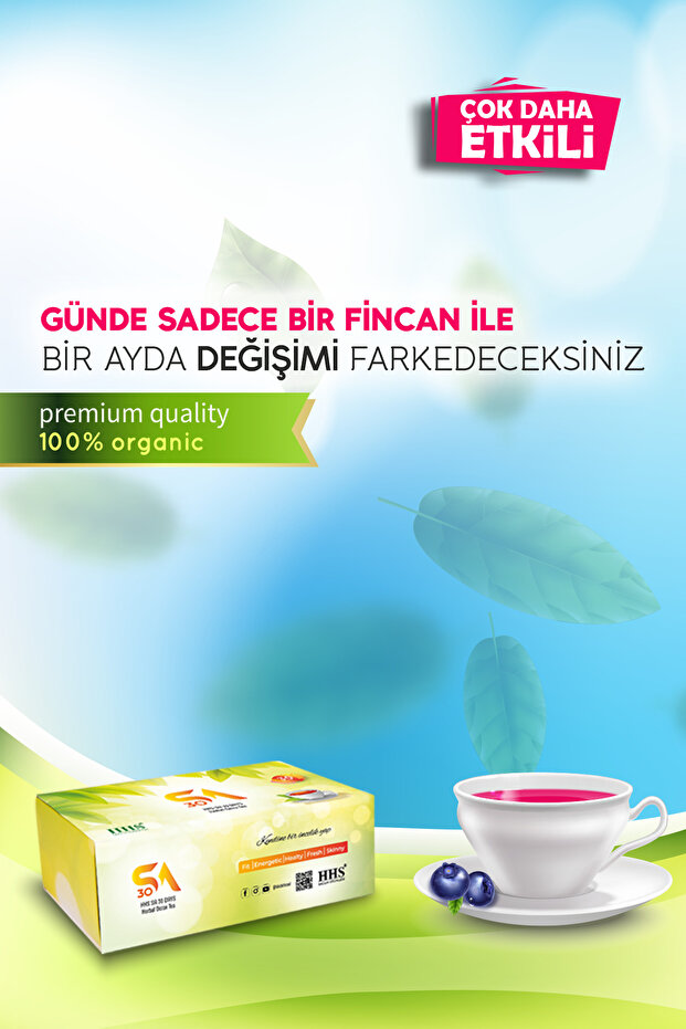 Sa 30'lu Bitkisel Diyet & Detoks Çayı – Form Çayı - 3