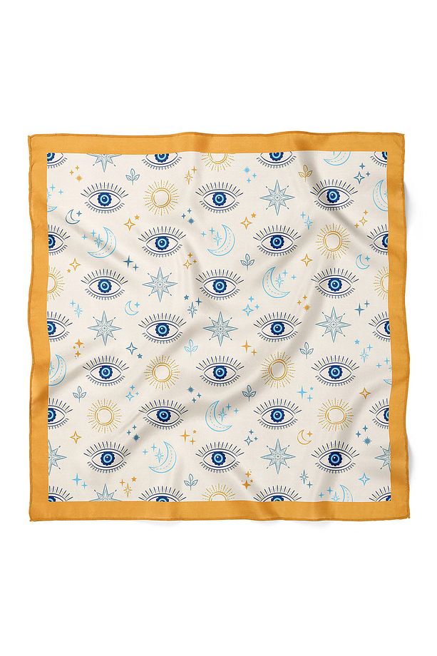 Göz Desenli Bandana - 2