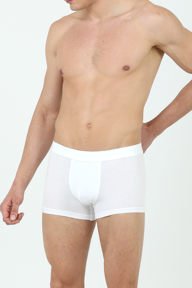 Μοντέρνο Boxer 2 Pack Λευκό - 2