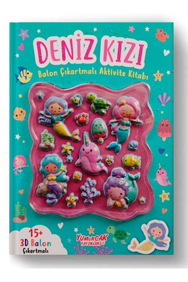 Mermaid Balloon Sticker Activity Book