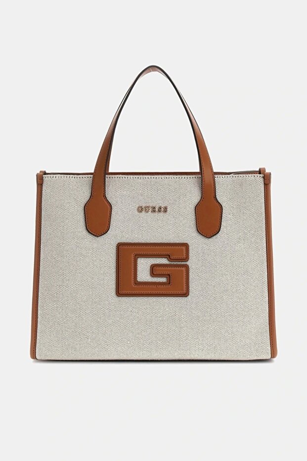 G Status logo-script detail handbag