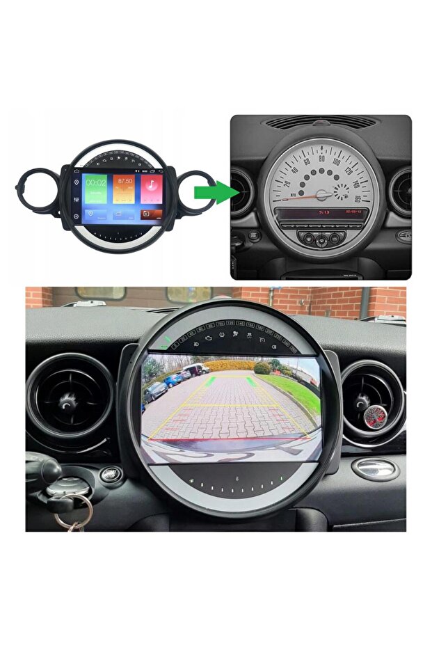 Mini Cooper Android Multimedya Sistemi 4-64 For-X (2007-2011) - 1