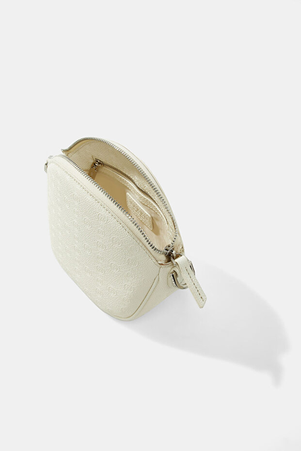 KREM MONOGRAM ÇANTA - 6
